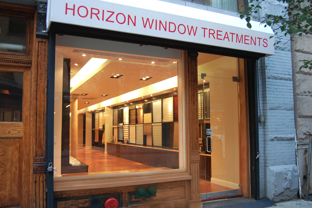 Showroom for Horizon Window Treatments in New York City designed by Soluri Architecture