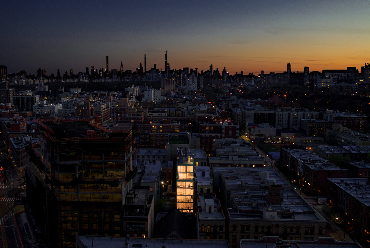 The Vidro, a new multifamily condo building on a small lot in Harlem New York City by Soluri Architecture