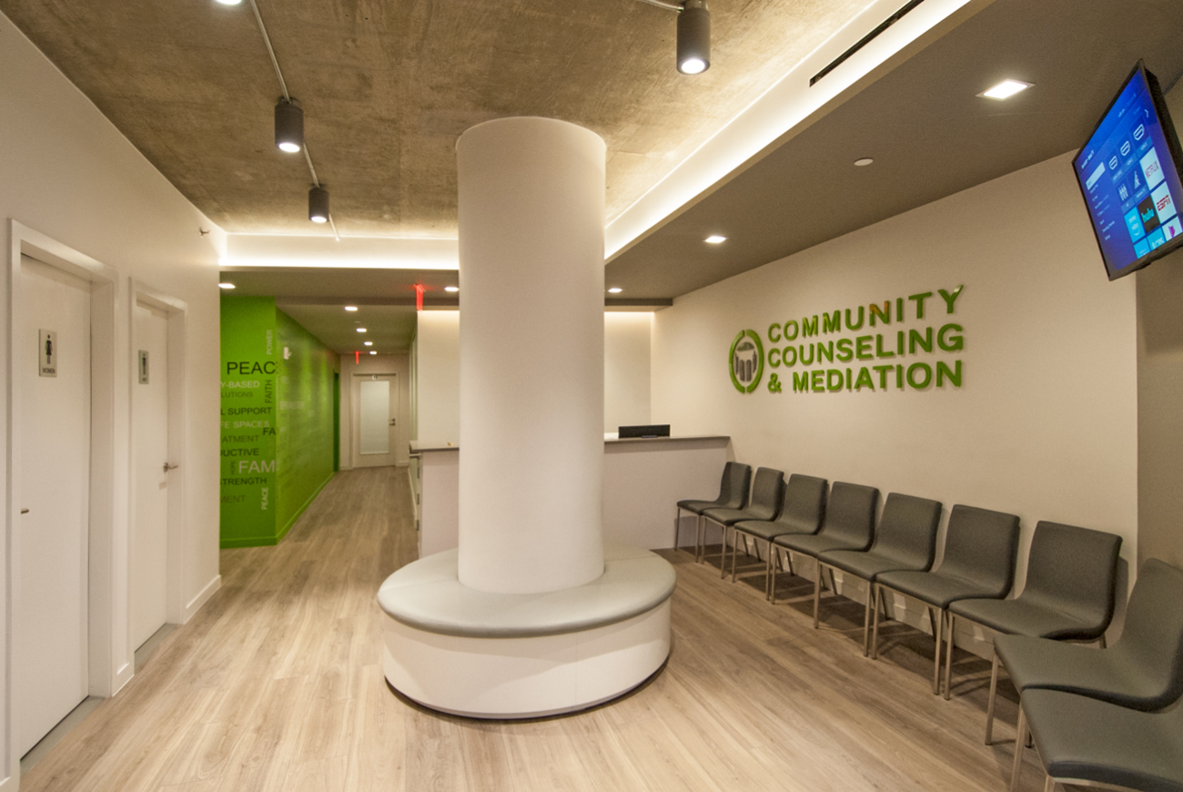 CCM Mental Health Clinic in Brooklyn New York with contemporary design by Soluri Architecture