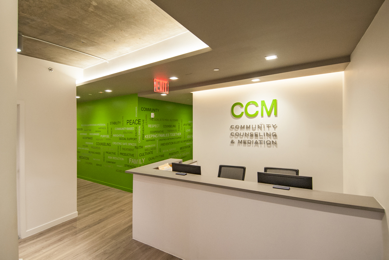 CCM Mental Health Clinic in Brooklyn New York with contemporary design by Soluri Architecture