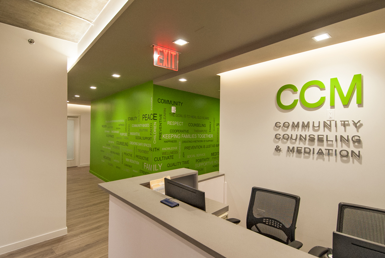 CCM Mental Health Clinic in Brooklyn New York with contemporary design by Soluri Architecture