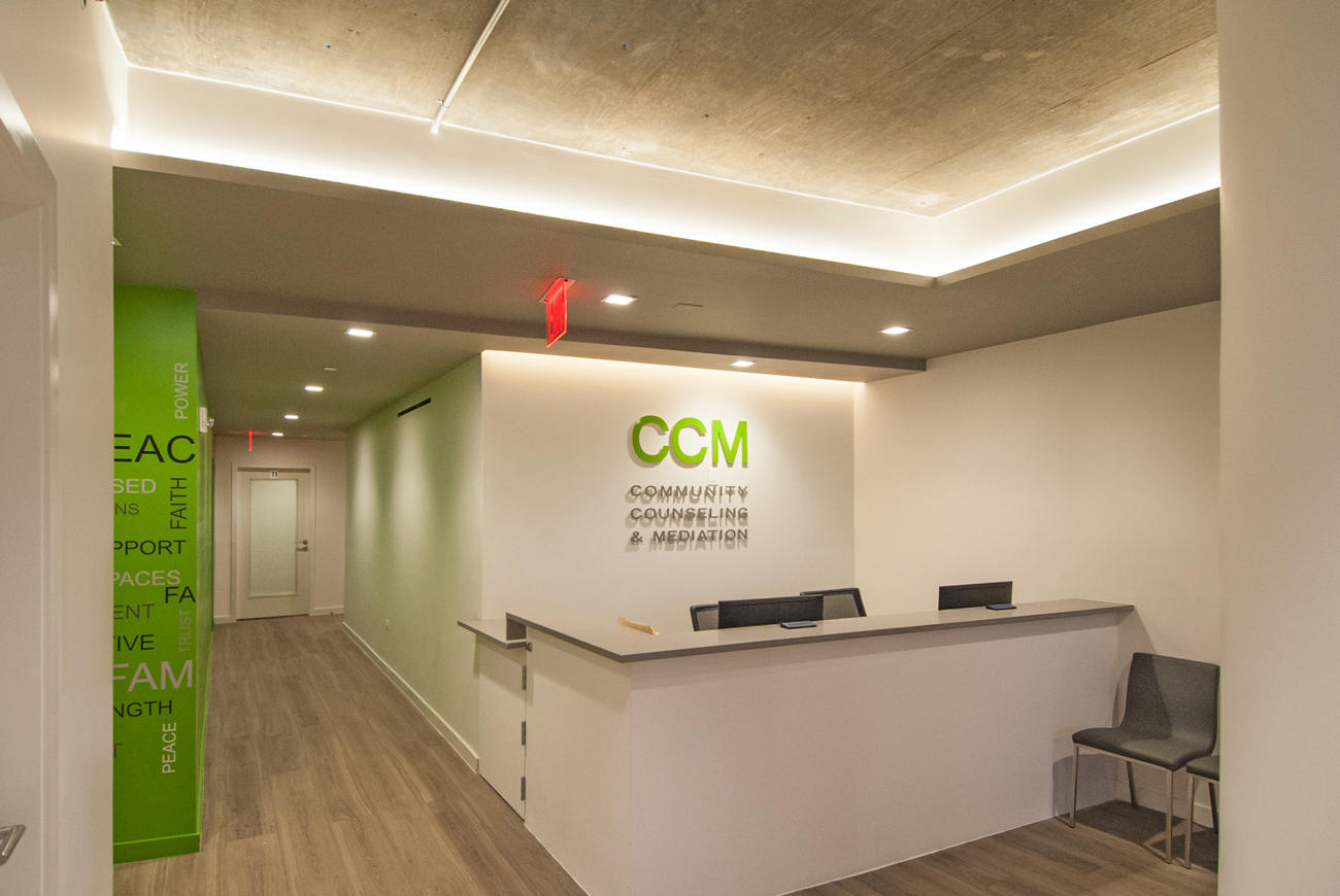 CCM Mental Health Clinic in Brooklyn New York with contemporary design by Soluri Architecture