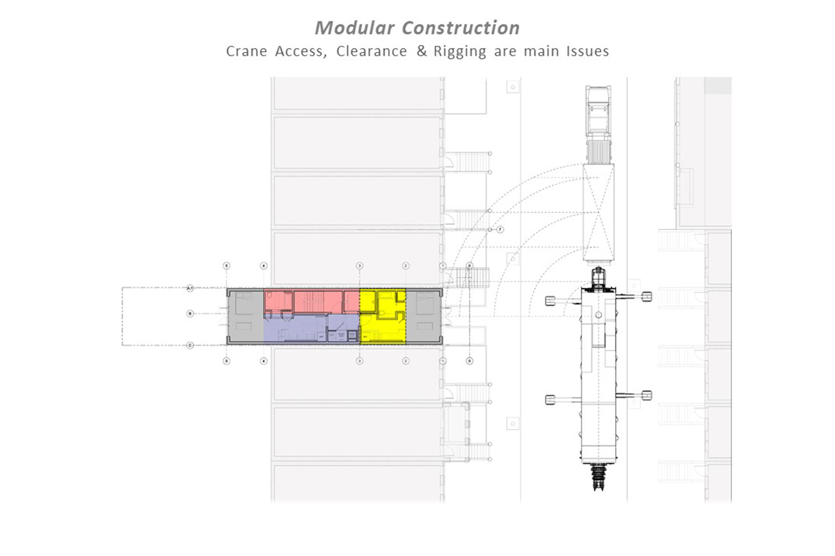 Modular Small Lot Multifamily Building in Harlem New York City by Soluri Architecture