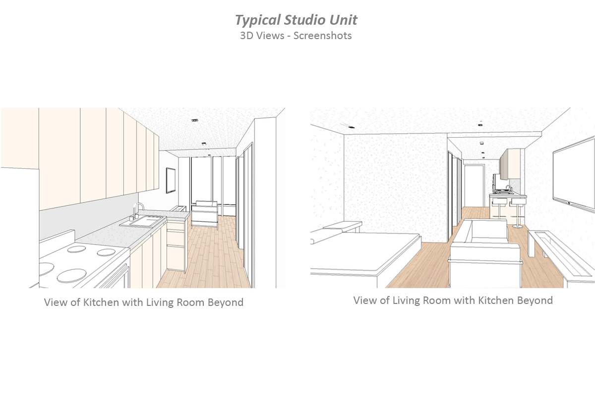 Modular Small Lot Multifamily Building in Harlem New York City by Soluri Architecture